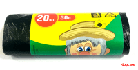 Мешки дм 30л.Дед 20шт