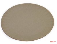 Тарелка картонная Д205 мм ламинированая