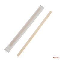 Размешиватель деревянный 14 см в инд. уп. 250шт/20
