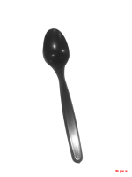 Ложка десертная ПРЕМИУМ черная (Челябинск) 50 шт/2000