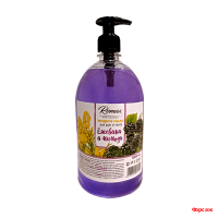 Жидкое мыло для рук и тела RoMaX Ежевика и мимоза 1л.