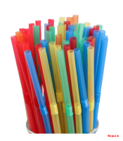 Соломка 0,5*24см ассорти 100шт. PS