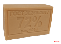 Мыло хозяйственное  72% 200г/60 Краснодар Мыло хозяйственное  72% 200г/60 Краснодар