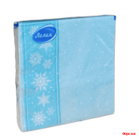 Салфетки Лилия 33х33, 20 шт., 2 сл. 