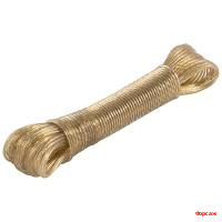 Шнур бельевой металл 15 м., суперпрочный/30