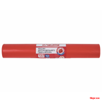 Мешки д/м 120 л ПВД LAIMA 70х108 10 шт. Красные/10