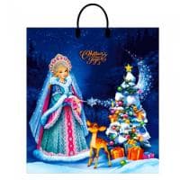 Пакет 40х44, 100 мкм, Сказочная фея с пл.ручкой