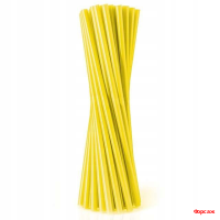 Соломка 0,8*25см для шейка желтая 15шт. PS