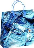 Подар. пакеты 23x26+10 из мягкого пластика (BAS135) Корея