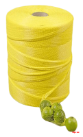 Сетка-рукав 500м.желтая на шпуле мелк.ячейка/2