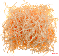 Наполнитель бумажный 50 г, 3 мм, персиковая пастель