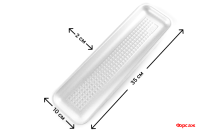 Лоток ПП 350*100*20мм вспененый/240шт