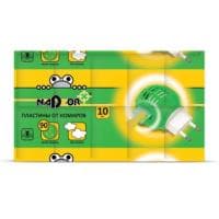 Пластины от комаров без запаха по 10шт NADZOR/250уп