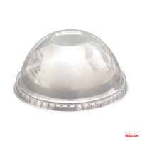 Крышка к стакану ПЭТ купольная с отверстием D-95 мм, h-49 мм (50/1000 шт.) UPAX-UNITY