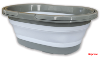 Ведро складное 12 литров овальное YORK/12шт