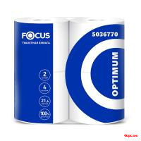 Т/бумага FOCUS Optimum 2-х сл., 4рул/уп (14 уп. место)