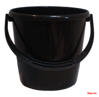Ведро 12 л  ЧЁРНОЕ