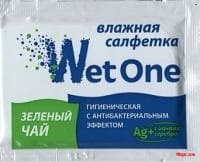 Салфетки влаж. Зеленый чай антибакт.в инд.упак.1/ 1000шт