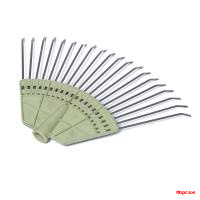 Грабли веерные пластинчатые  с черенком