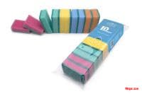 Губка быт.с чист.слоем 10 шт.Стандарт 80*50*25/30