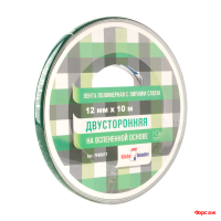 Скотч 2-х сторонний 12 мм*10 м зеркальн на вспен. основе Klebebander/12 Скотч 2-х сторонний 12 мм*10 м зеркальн на вспен. основе Klebebander/12