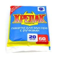 Мешки д/м 60л Крепак  20шт/50уп в кор. Мешки д/м 60л Крепак  20шт/50уп в кор.