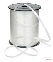 Лента подарочная  5мм/500м, БЕЛАЯ,