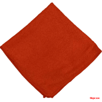 Салфетка из м/фибры 29*29 см красная/50/600