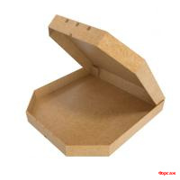 Коробка для пиццы 355*355*40 со скошенными углами КРАФТ