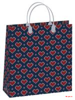 Подарочные пакеты 23x26+10 из мягкого пластика (BAS148) Корея