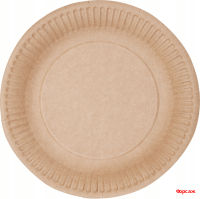 Тарелка 230мм ламинированная Крафт