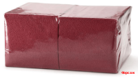 Салфетки БигПак бордовые 400 л