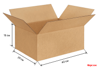 Картонная коробка 15*40*29 см