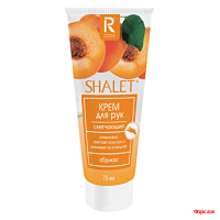 SHALET крем д/рук смягчающ. Абрикос 75 мл/ SHALET крем д/рук смягчающ. Абрикос 75 мл/
