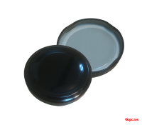 Крышка метал.Твист-офф черная D=66мм 1шт Крышка метал.Твист-офф черная D=66мм 1шт