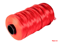 Сетка-рукав 500 м красная на шпуле мелкая ячейка