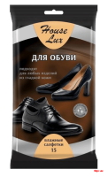 House Lux салфетки влажные для обуви
