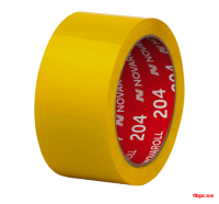 Скотч 48мм * 66м. желтый  Nova Roll  /36