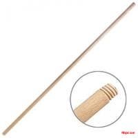 Палка для щетки D22 мм 120см дерево с резьбой/25