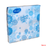 Салфетки Лилия 33х33, 20 шт., 2 сл. 