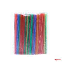Соломка 0,5*21см  прямая  цветная 250шт в уп./48уп. в кор