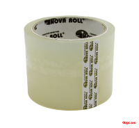 Скотч 75мм * 66м.  проз. Nova Roll  203(40мкм) Скотч 75мм * 66м.  проз. Nova Roll  203(40мкм)
