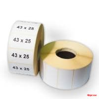 43х25 Термоэтикетки 1000шт.