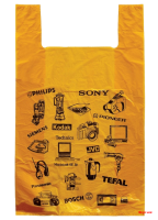 Пакет типа майка  42+24*64=20 Кодак желтый 50/2000