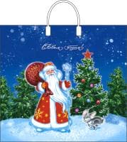 Пакет 37х34, 80 мкм, Дарите счастье, с пл.ручкой