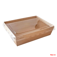 Салатник 400 мл дно КРАФТ с прозрачной крышкой /400 шт. в кор. Салатник 400 мл дно КРАФТ с прозрачной крышкой /400 шт. в кор.