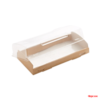 Упаковка с прозрачным куполом ECO OpBox 600 (200*100/h40)/200шт. в кор.