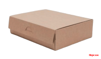 Контейнер картонный с крышкой 165х115х45 700 мл 300шт Контейнер картонный с крышкой 165х115х45 700 мл 300шт