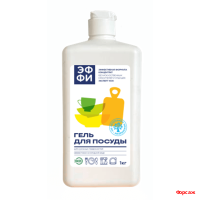 Эффи Ср-во концентрат для мытья посуды 1 кг/15 Эффи Ср-во концентрат для мытья посуды 1 кг/15