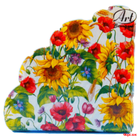 Солнечный Букет 3-сл.12л. Салфетки Art Bouquet Rondo /15